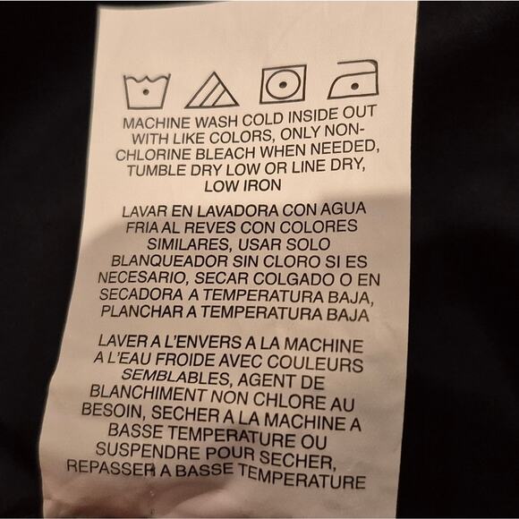 NWT | Lee | Black Straight Leg Pants | Size 16 TALL - Picture 7 of 10